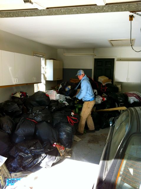 Garage Full of Junk and Trash