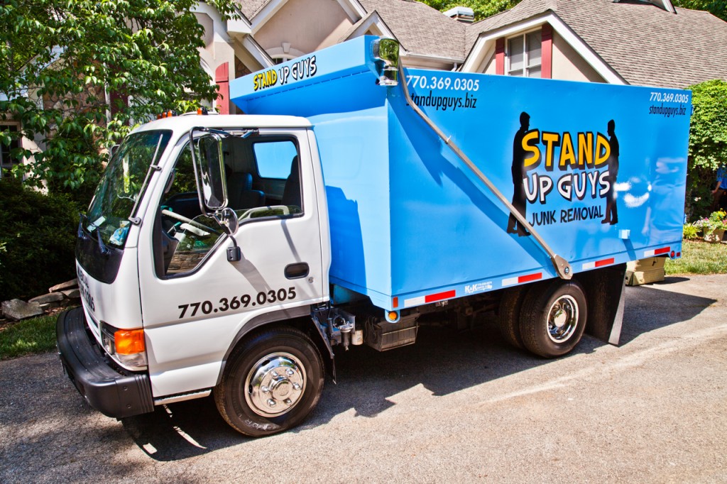 stand up guys junk removal truck