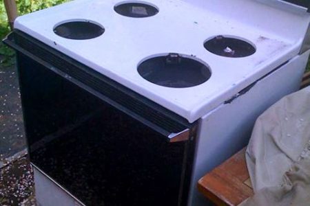 junk oven removal from household