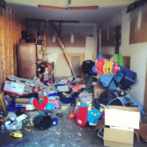 garage full of junk in duluth