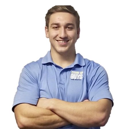 dylan angelini manager of stand up guys junk removal raleigh